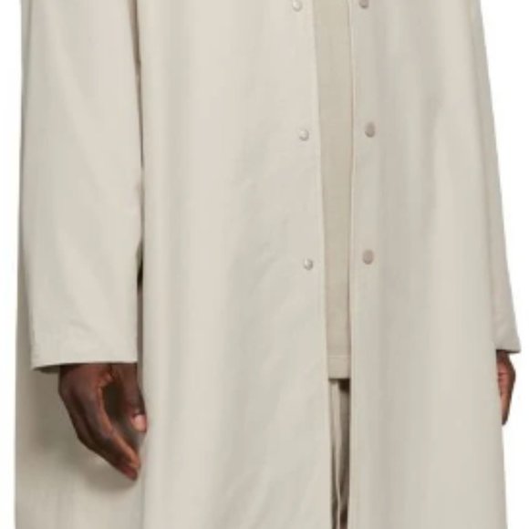 Essentials Long Trench Coat - Picture 3 of 11